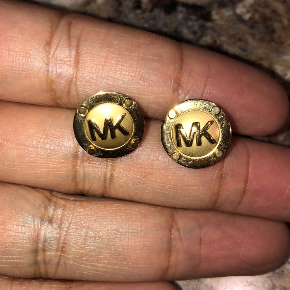 Michael Kors Logo Earrings
